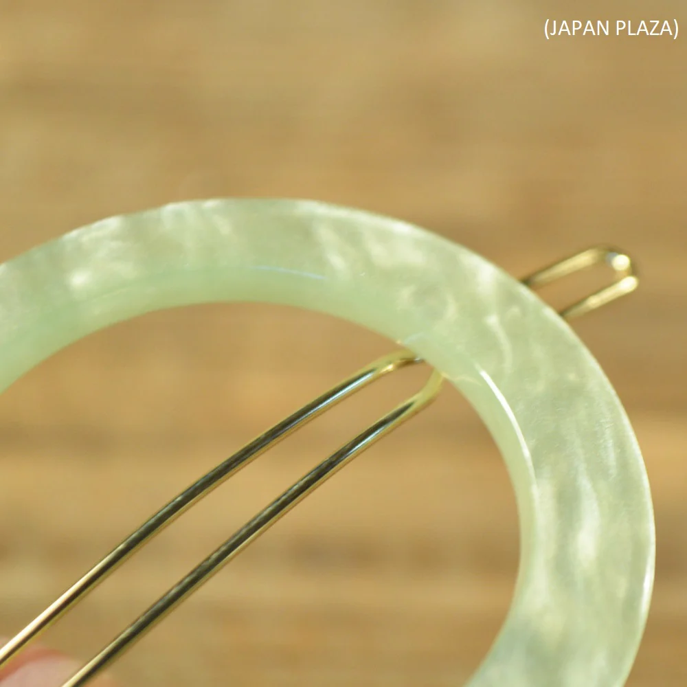 Acrylic Shell Frame Hair Pin (Made in Korea) - Image 4