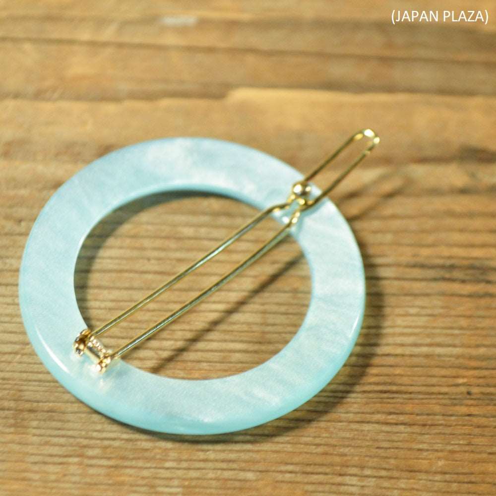 Acrylic Shell Frame Hair Pin (Made in Korea) - Image 5