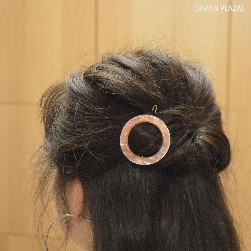 Acrylic Shell Frame Hair Pin (Made in Korea) - Image 6