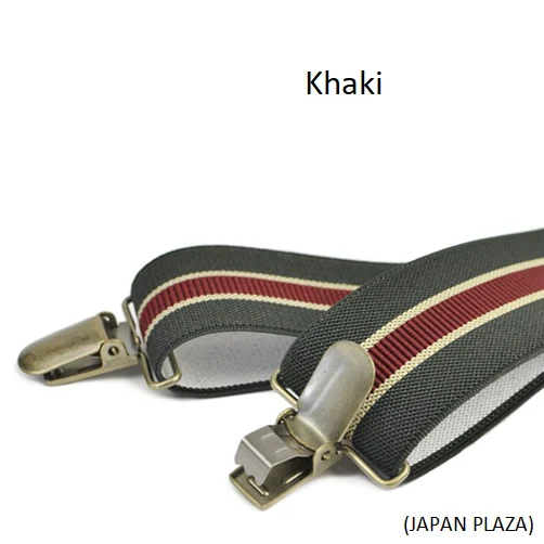 Belgium Y Shape Stripe Suspenders Belt (Made in Japan) - Image 5