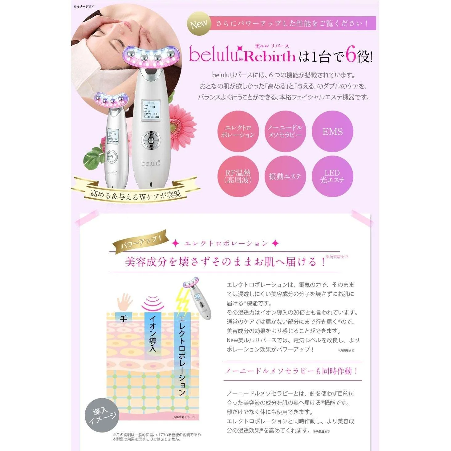 Belulu Rebirth U Shape Beauty Device (Made in Japan) - Image 13