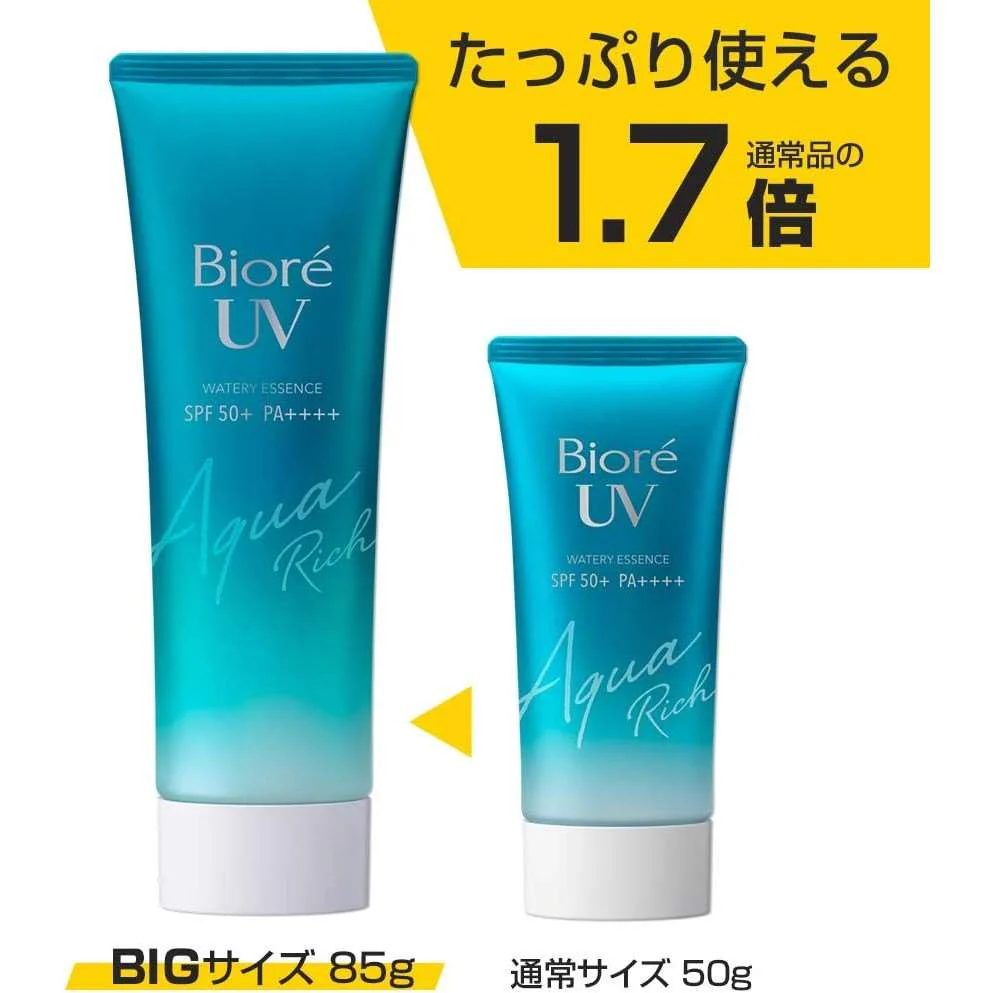 Biore UV Aqurich Water Essence 85g SPF50+ (Made in Japan) - Image 3