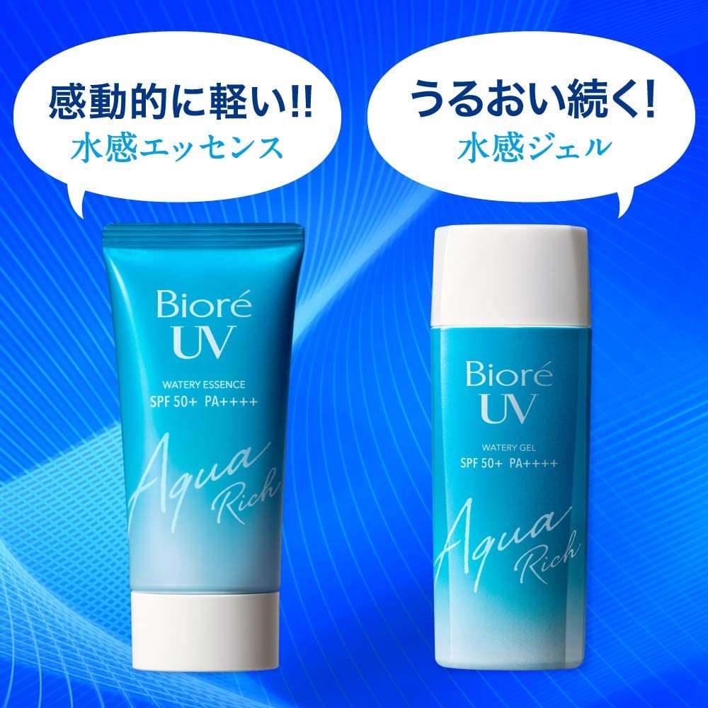 Biore UV Aqurich Water Essence 85g SPF50+ (Made in Japan) - Image 7