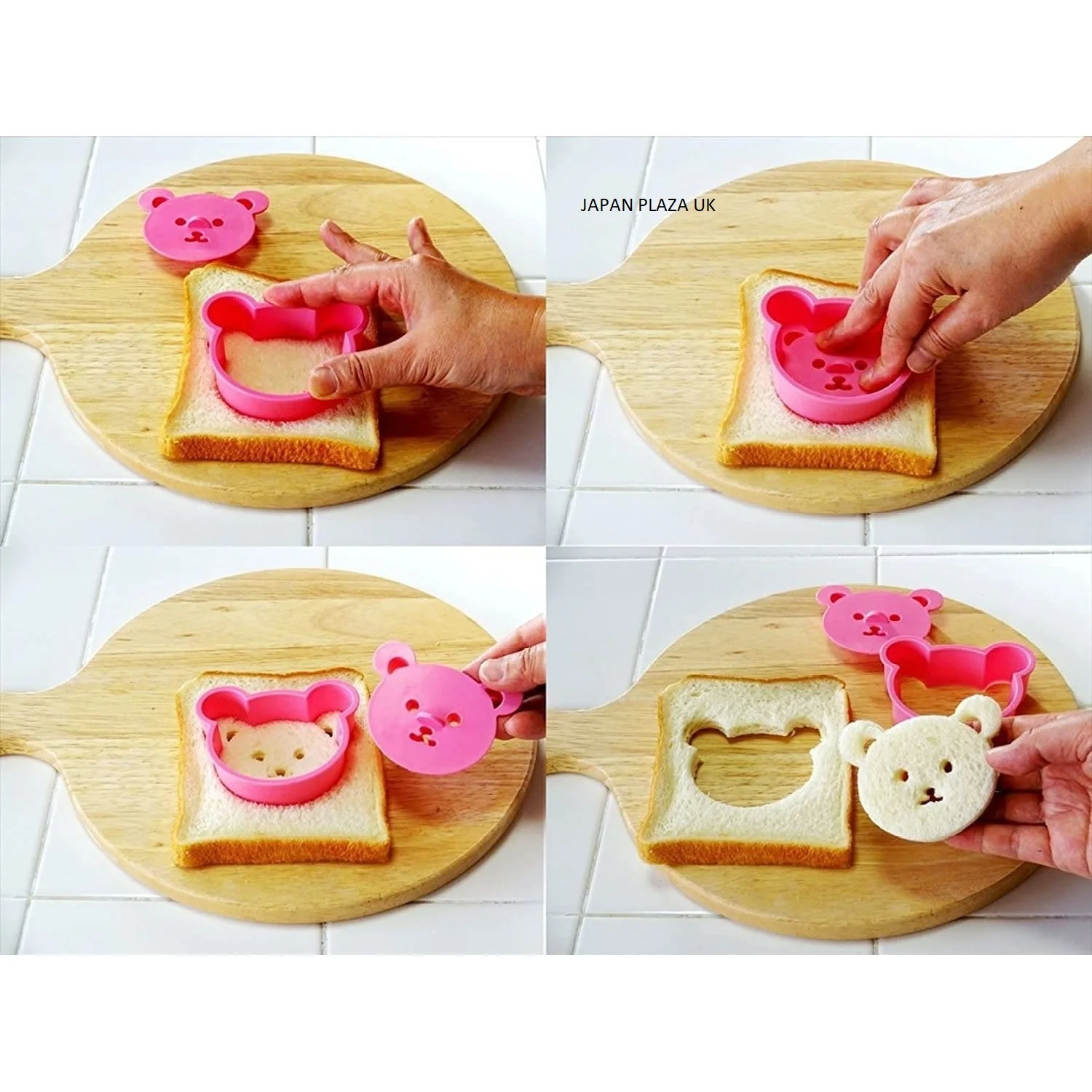 Lunch Bread/Sandwich/Cookie Bear Mold Cutter (Made in Japan) - Image 6