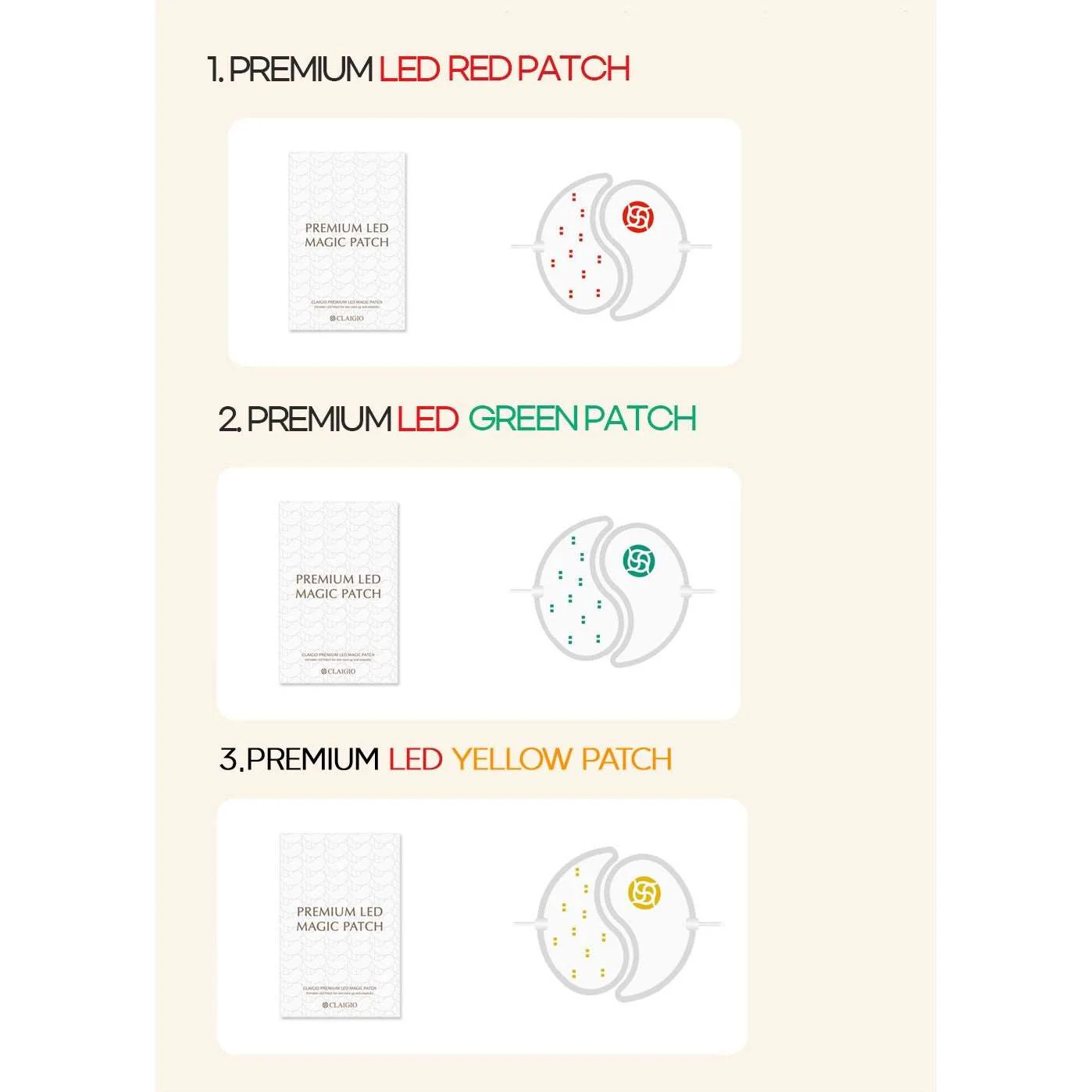 Claigio new 2nd Generation LED Magic Eye Patch (Made in Korea) - Image 14