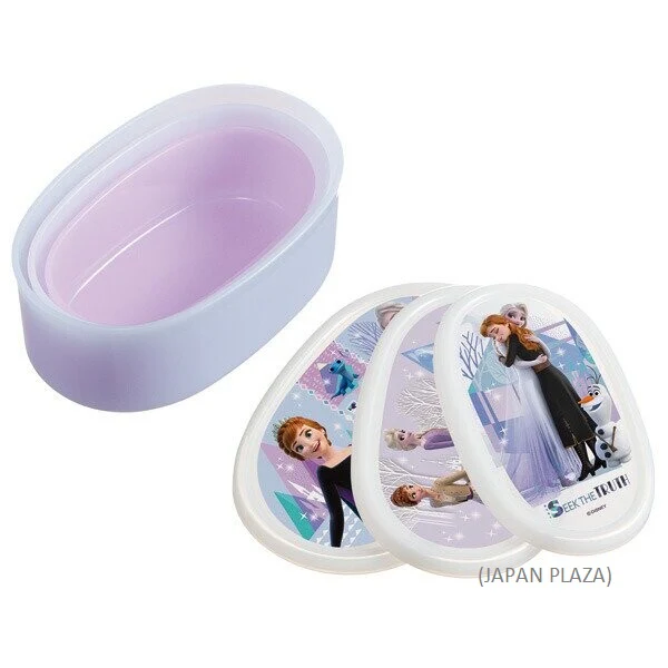 Frozen 3pcs set Food Container (Made in Japan) - Image 2