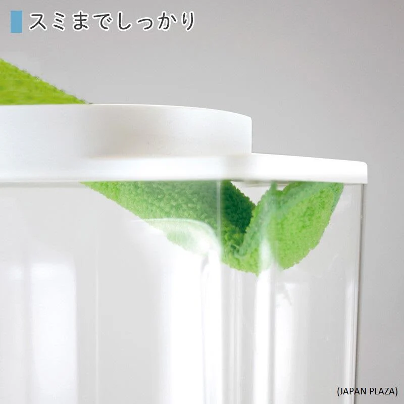 L-shaped Bottle Washer - Green Color (Made in Japan) - Image 2