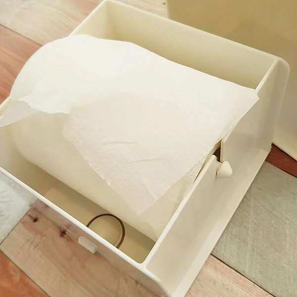 Roll Tissue Paper Box - is made of recycle plastic (Made in Japan) - Image 16