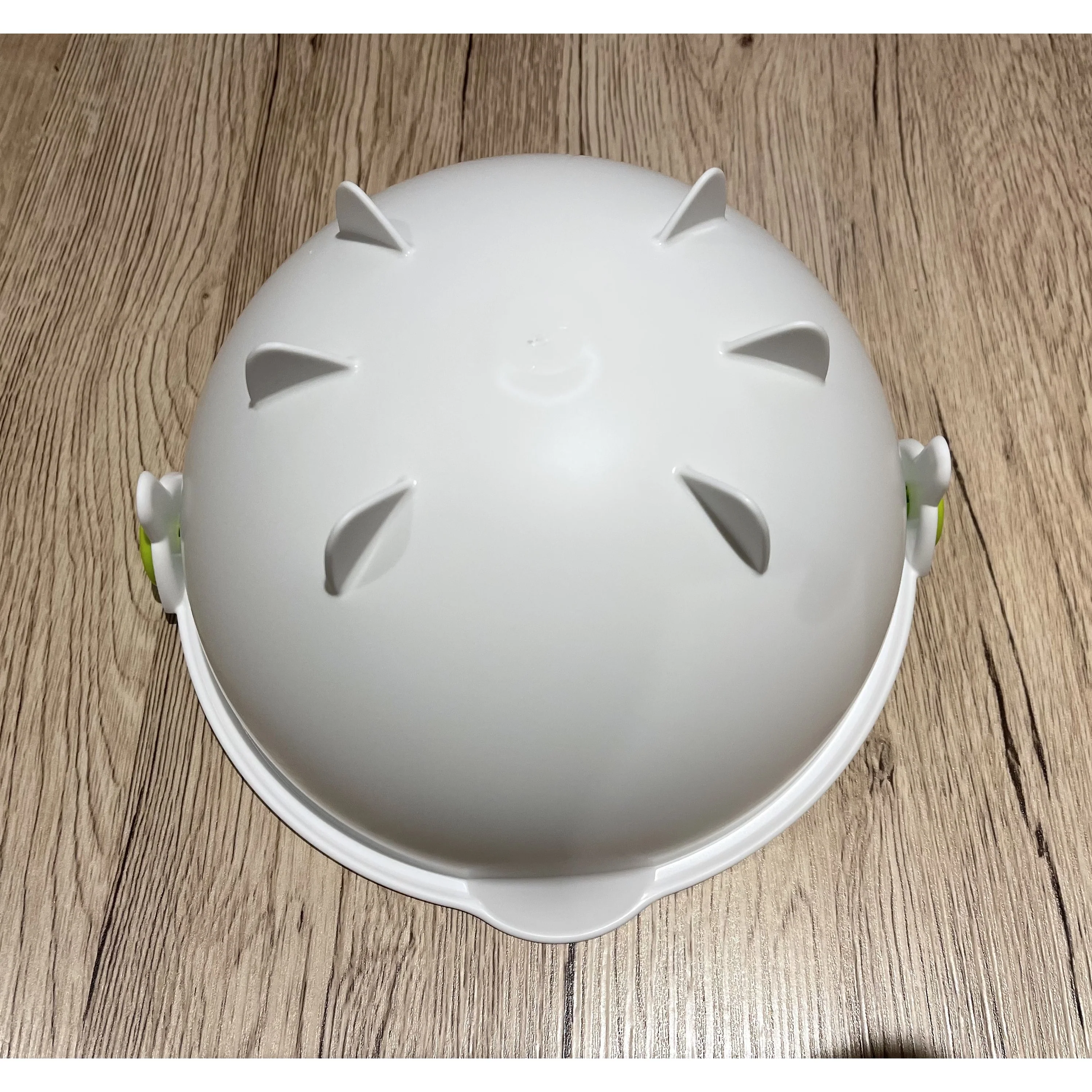 Spin Wheel Colander L Green Color (Made in Japan) - Image 5