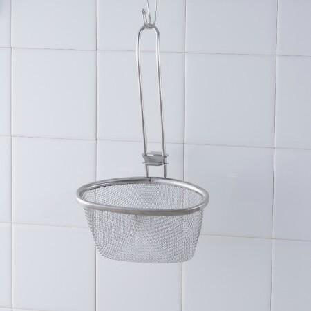 Stainless Steel Colander with Hook - Image 4