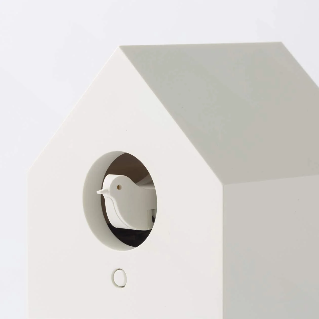 Muji Cuckoo Clock White (L) 25.5x12.5x26.7cm - Image 4