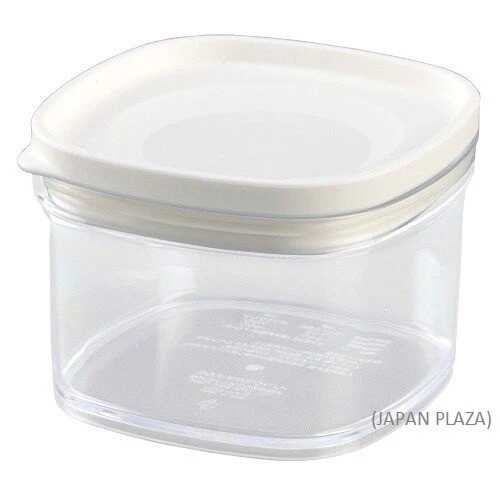 Dry Food Canister 220ml White (Made in Japan) - Image 2