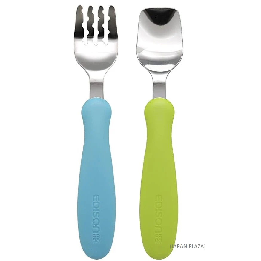 Edison Fork Spoon with Case Kiwi Sky Color (Made in Japan) - Image 3