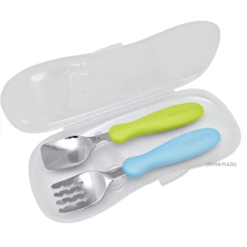 Edison Fork Spoon with Case Kiwi Sky Color (Made in Japan) - Image 5