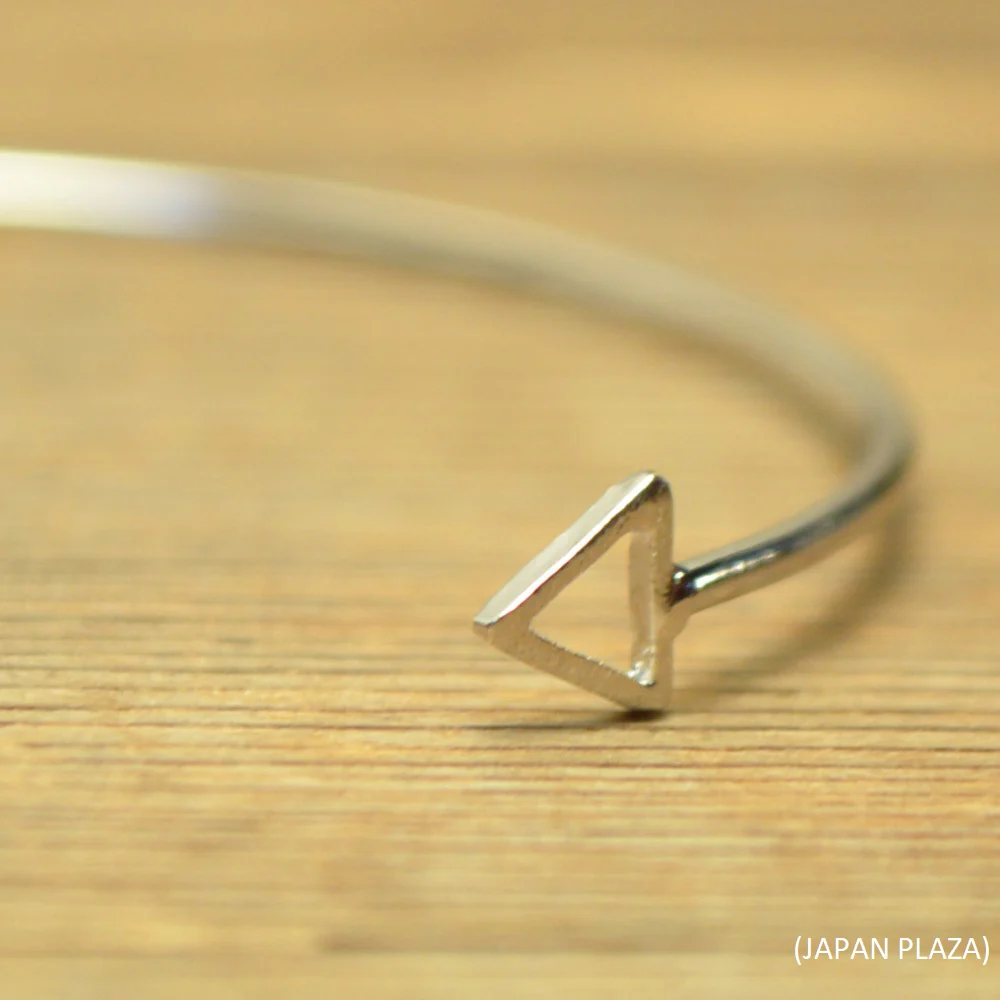 Elegant Triangle Bangle (Made in Korea) - Image 3