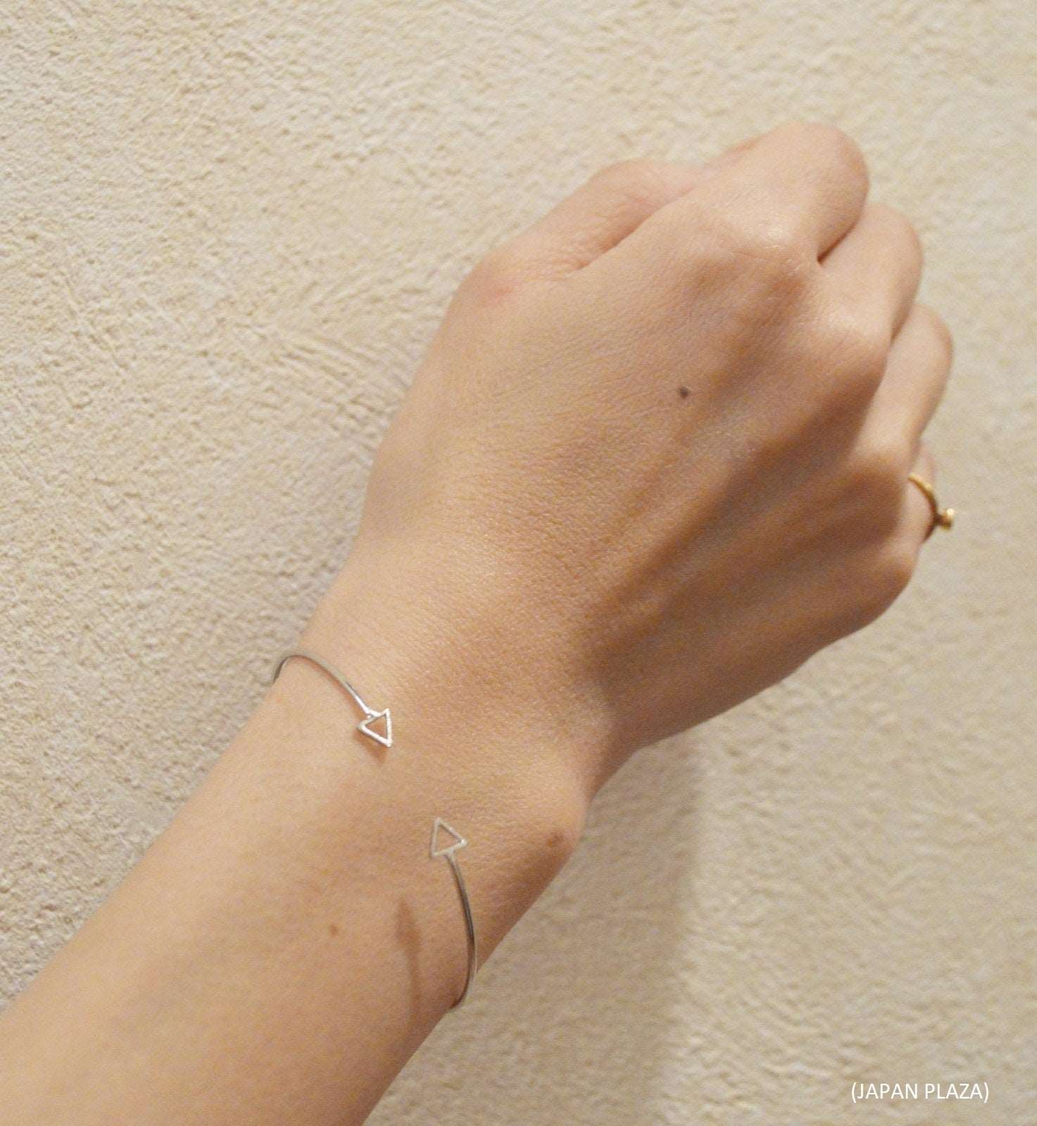 Elegant Triangle Bangle (Made in Korea) - Image 4