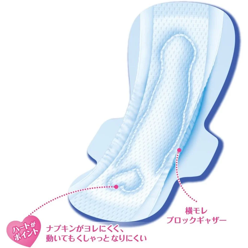 Ellis New Bare Skin Feel with Wings 29cm 10pcs (Made in Japan) - Image 4