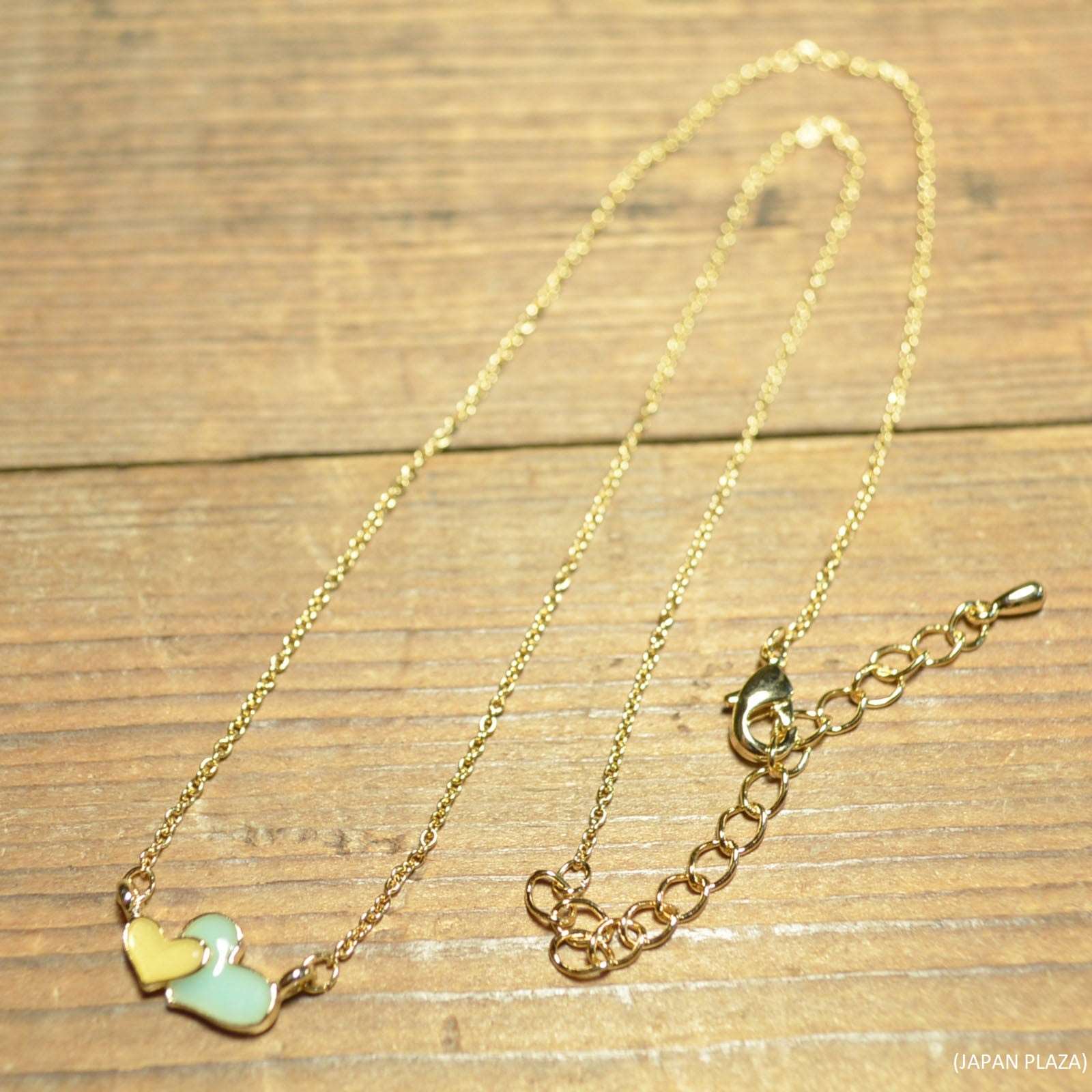 Enamel Heart Gold Plating Necklace (Made in Korea) - Image 2