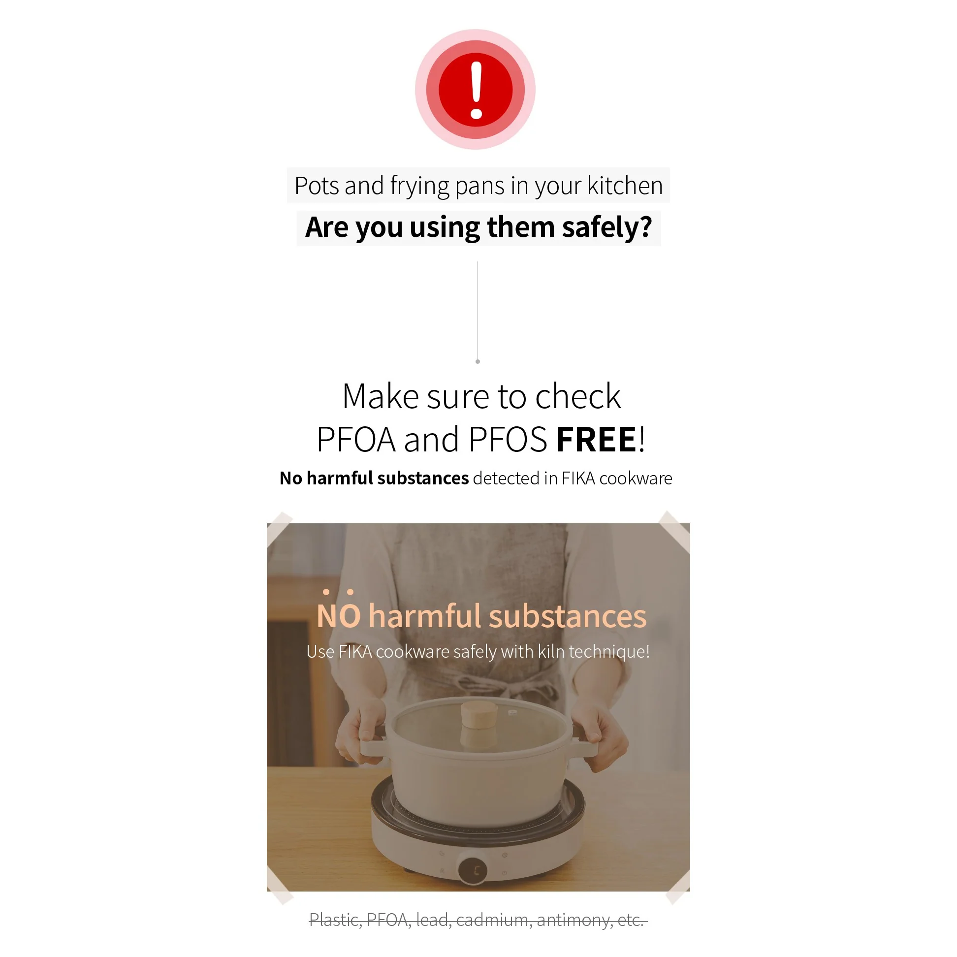 FIKA Cookware - no PFOA, PFOS ingredients (Made in Korea) - Image 9