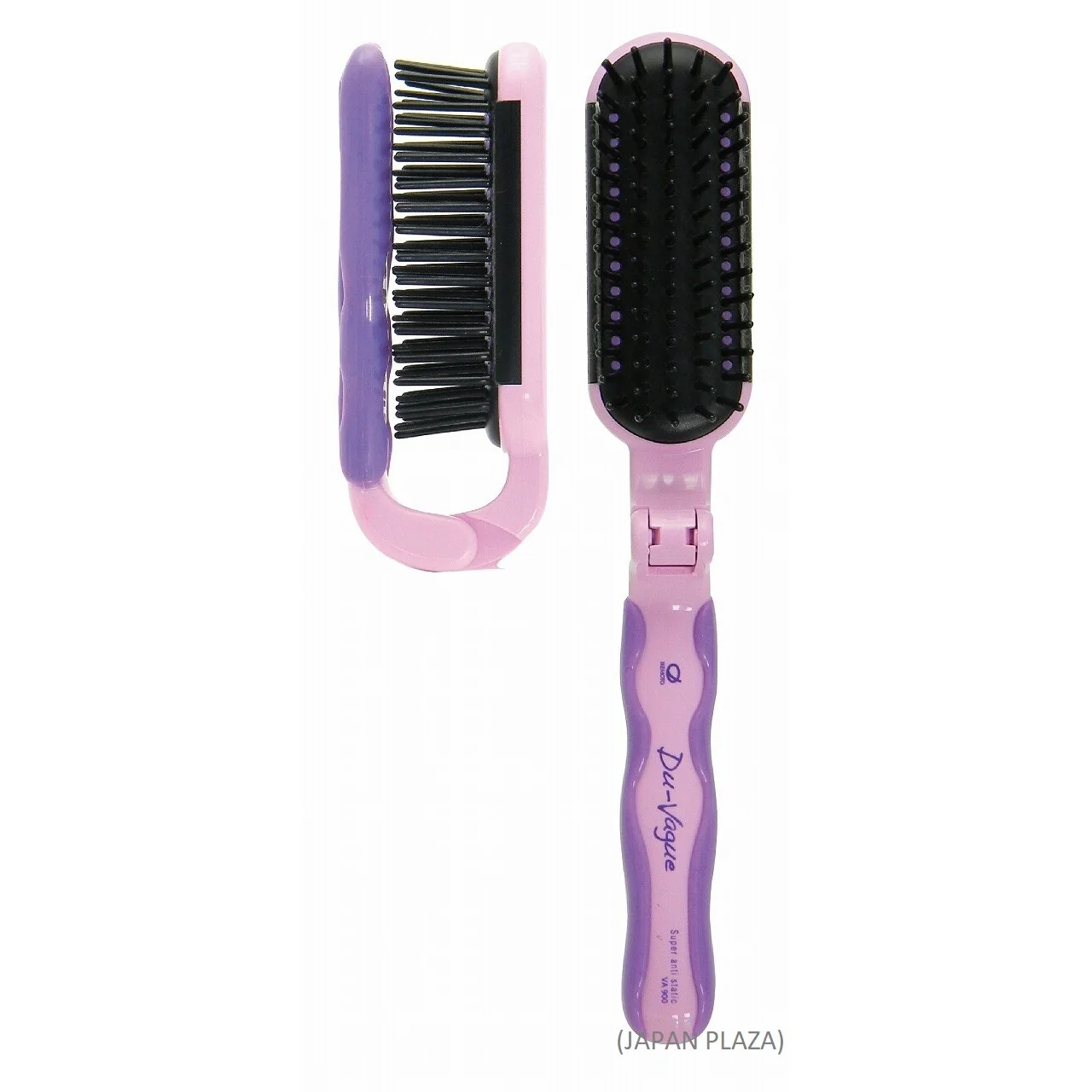 Static Elimination Folding Hairbrush (Made in Japan) - Image 2
