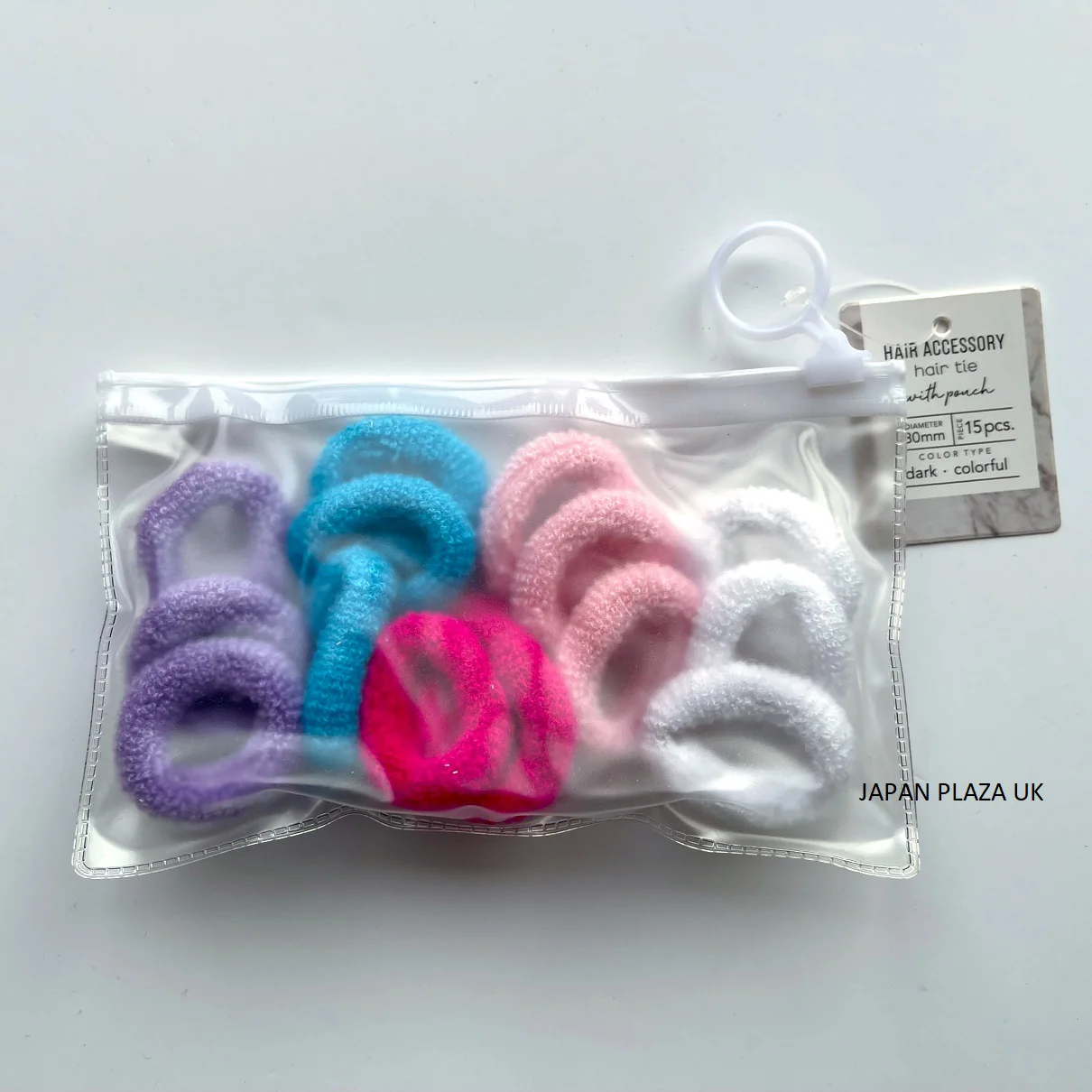 Hair Tie 5 colors x 3 pcs (Color - By Random)