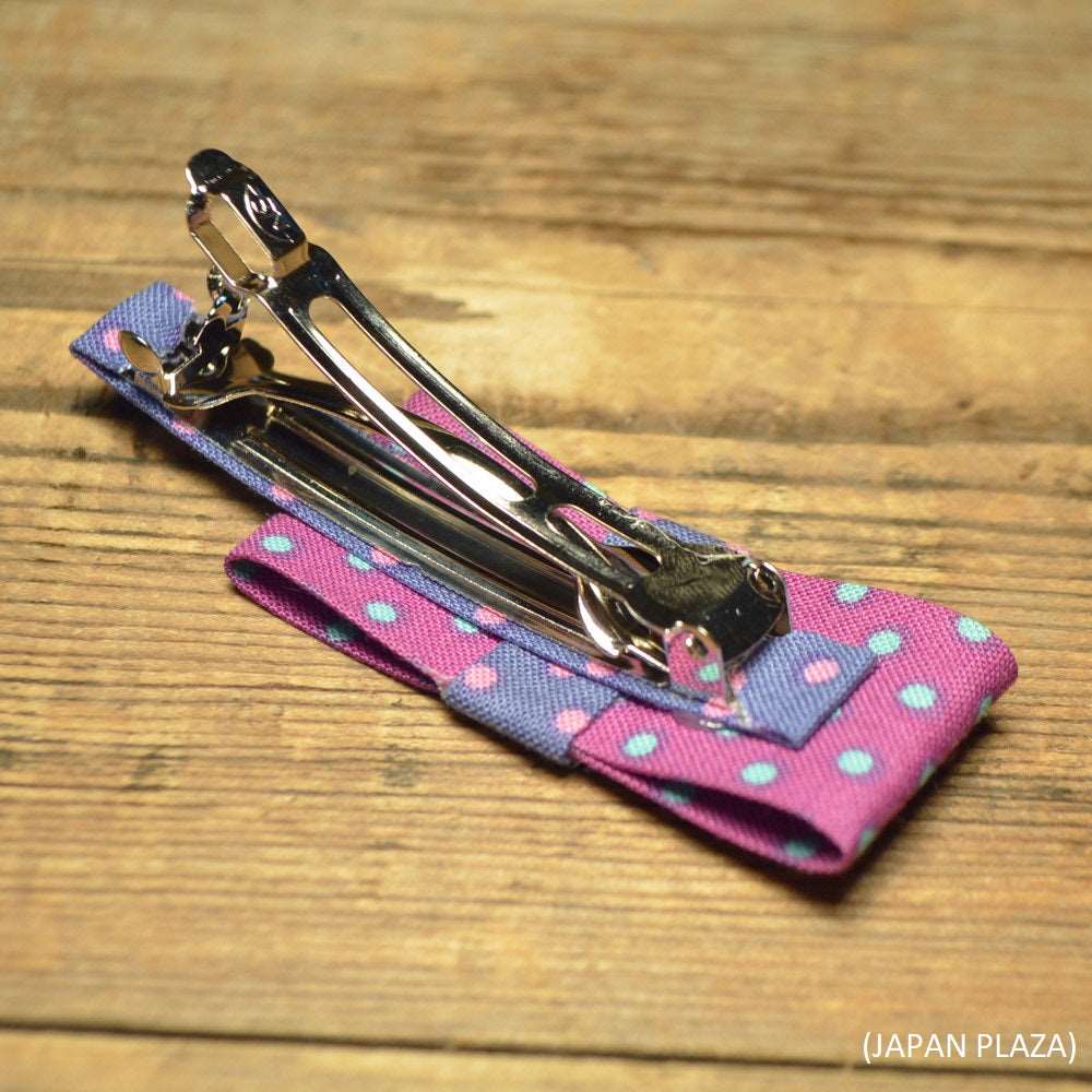 Handmade Colorful Dot Barrette (Made in Korea) - Image 5