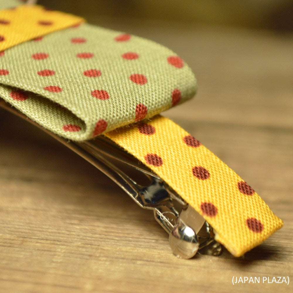 Handmade Colorful Dot Barrette (Made in Korea) - Image 6