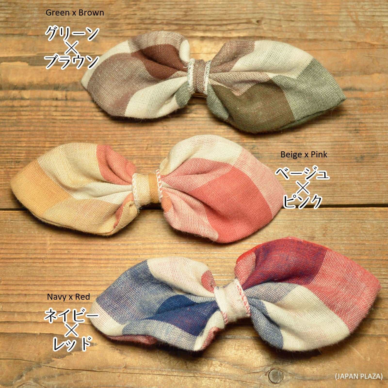 Handmade Colorful Ribbon Barrette (Made in Korea) - Image 2