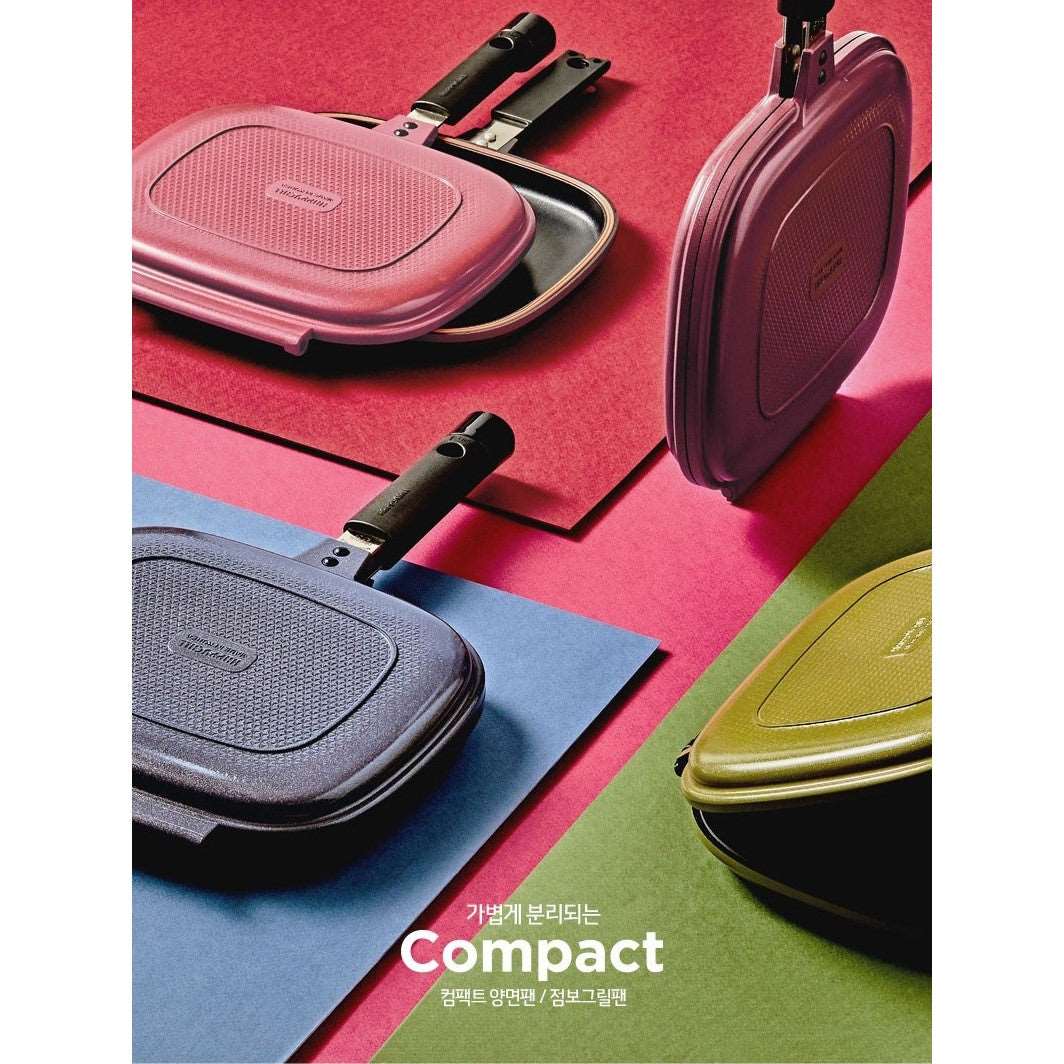 HappyCall Double Pan Compact Jumbo Grill (Made in Korea)