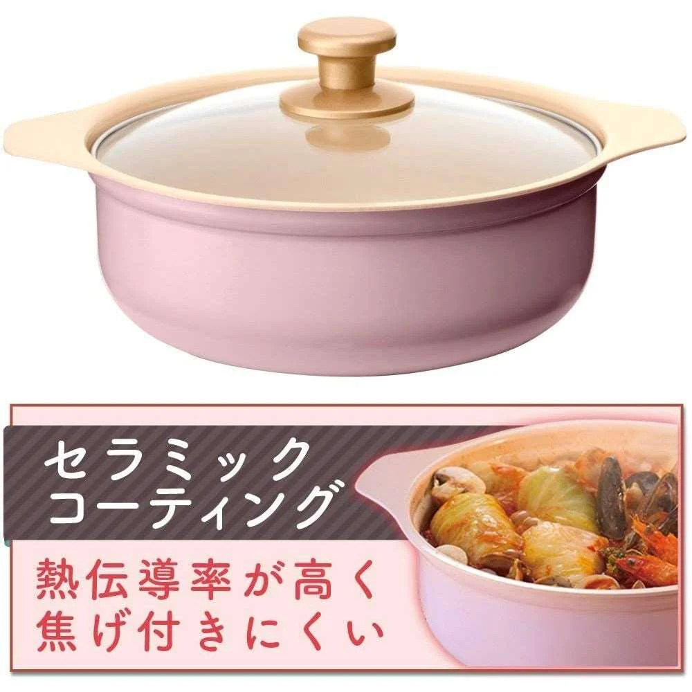 IRIS OHYAMA - Ricopa IH Cooker Tiffany Blue/Ash Pink/Ivory - Image 11