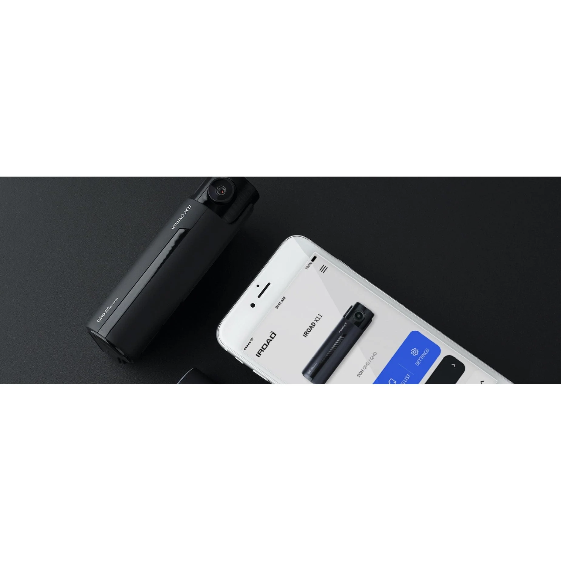 Iroad Dashcam X11 QHD 32GB Front & Rear (Made in Korea) - Image 16