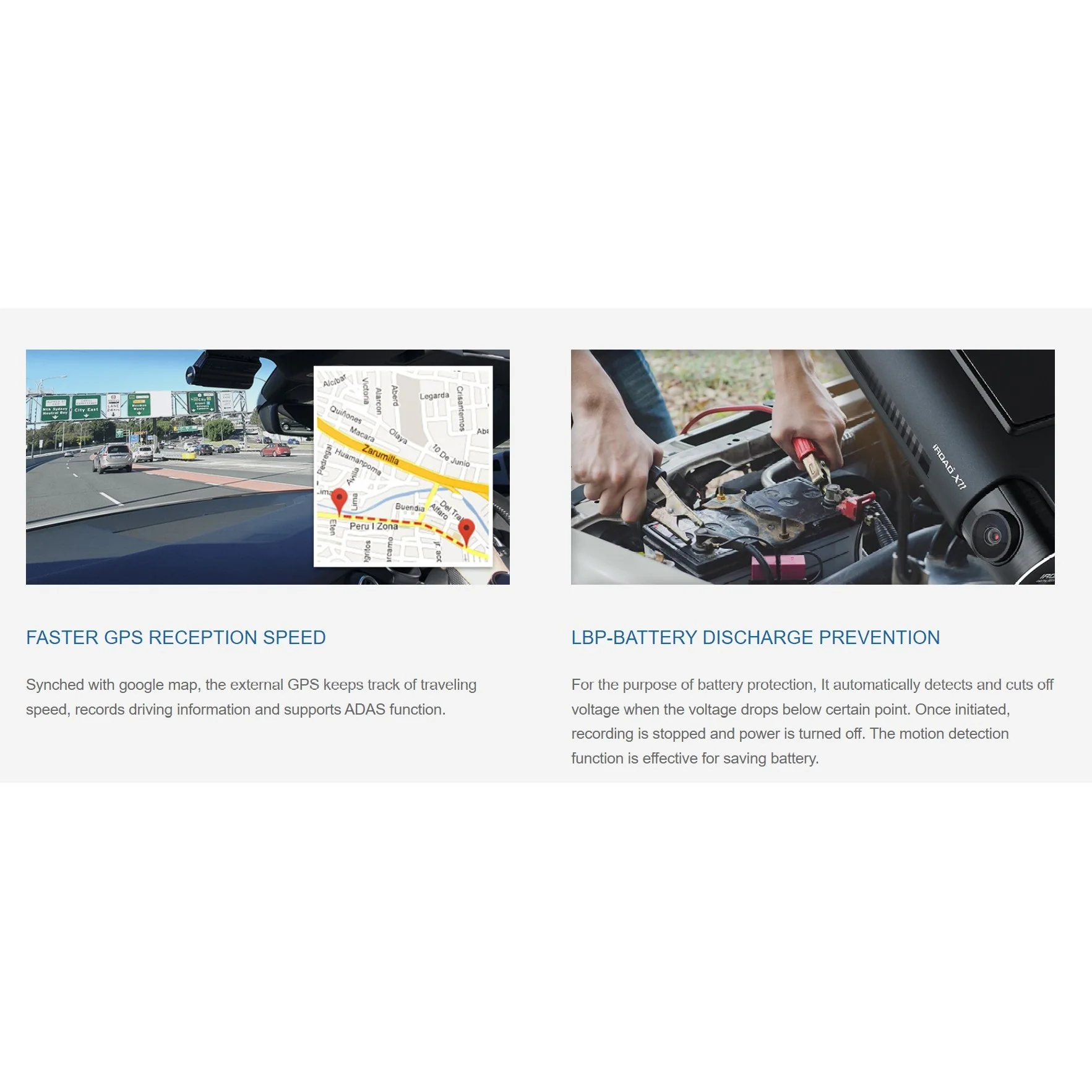 Iroad Dashcam X11 QHD 32GB Front & Rear (Made in Korea) - Image 21