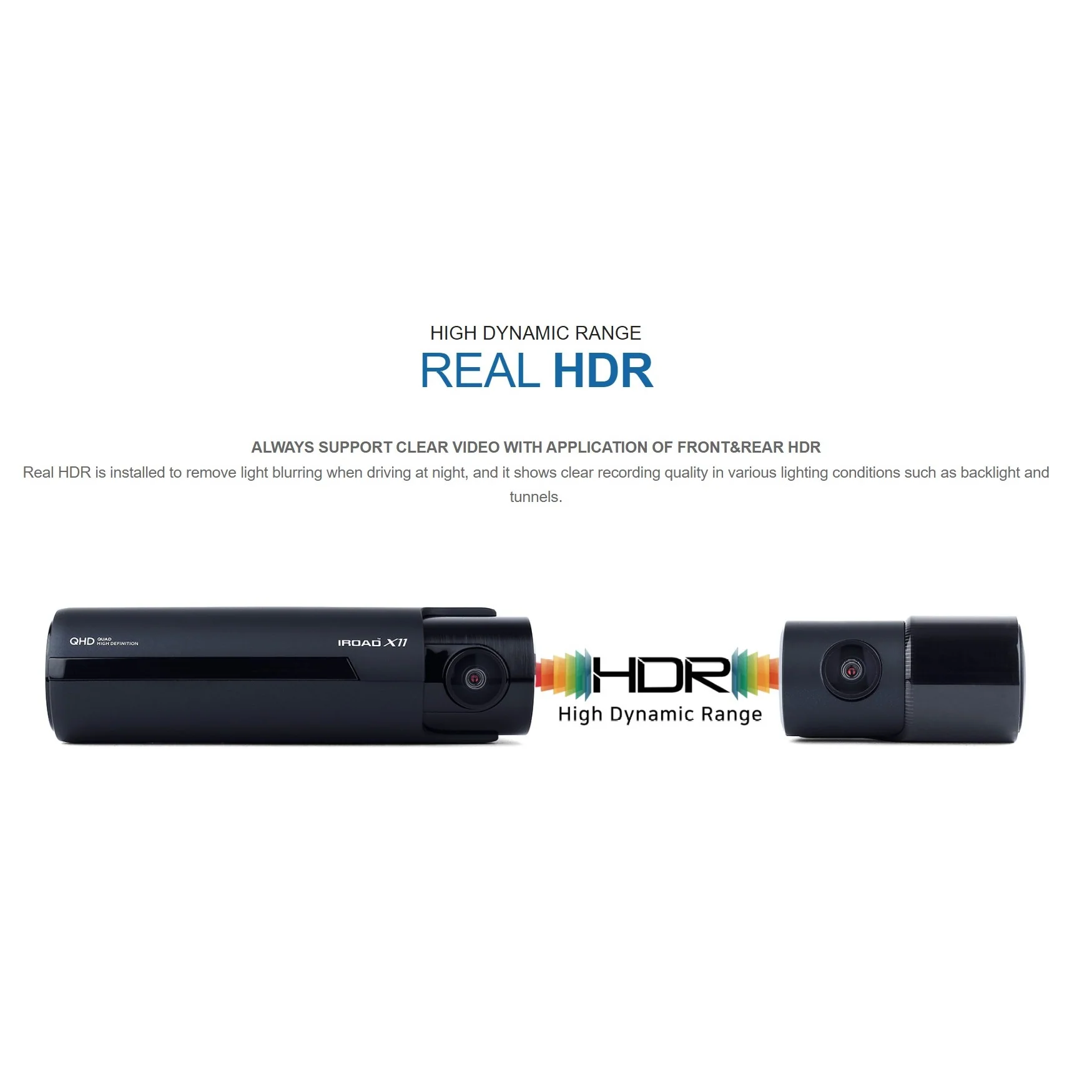 Iroad Dashcam X11 QHD 32GB Front & Rear (Made in Korea) - Image 5