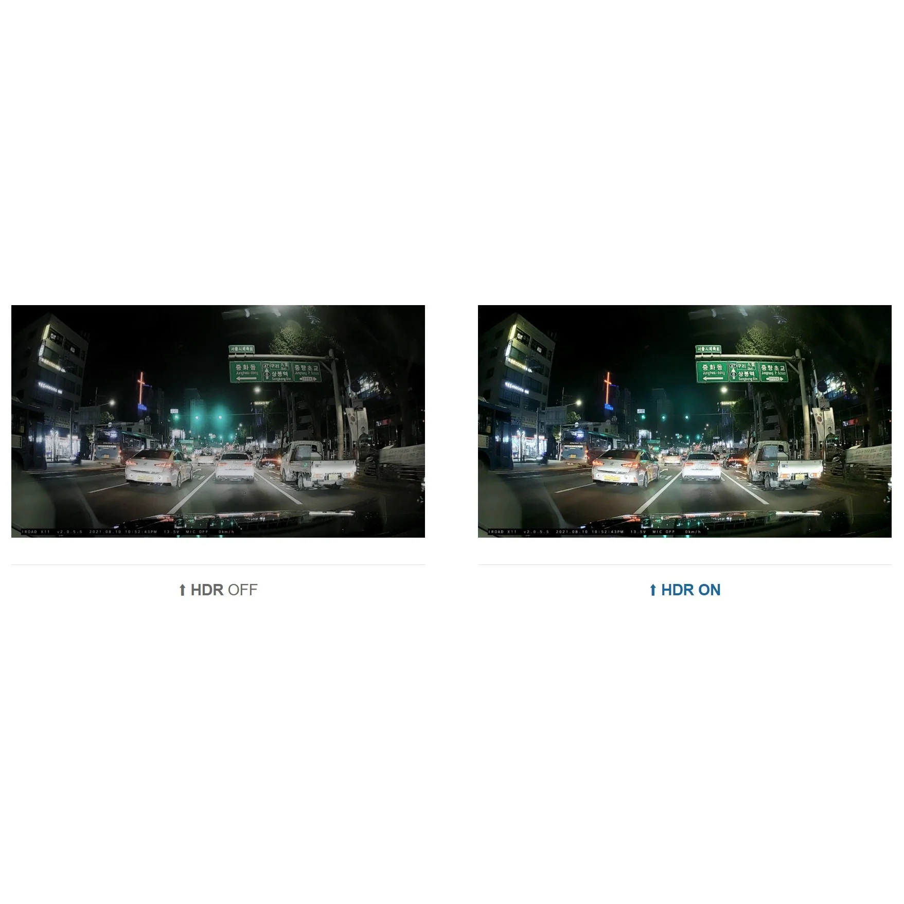 Iroad Dashcam X11 QHD 32GB Front & Rear (Made in Korea) - Image 6