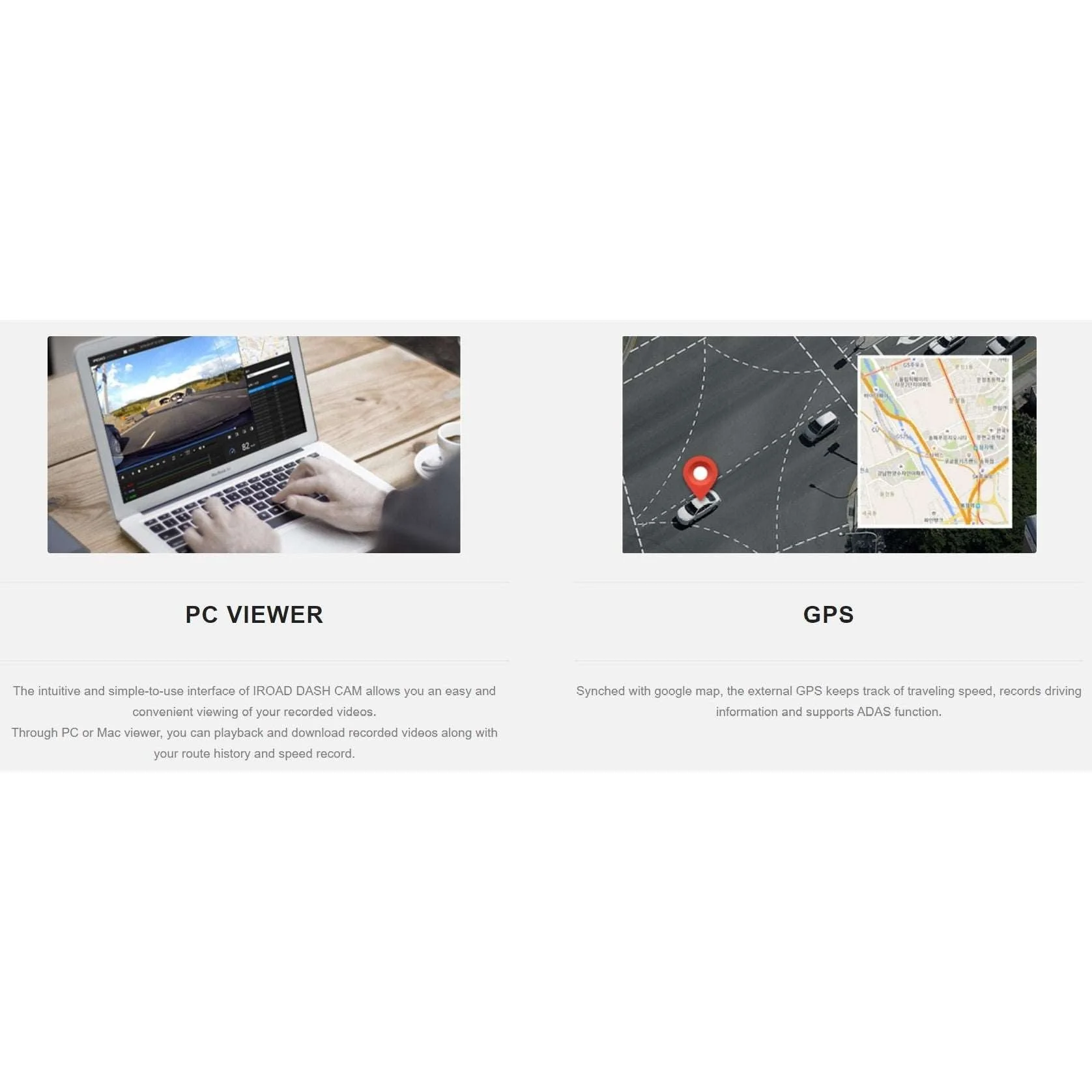 Iroad Dashcam TR7 FHD&HD 32GB Front & Rear (Made in Korea) - Image 16