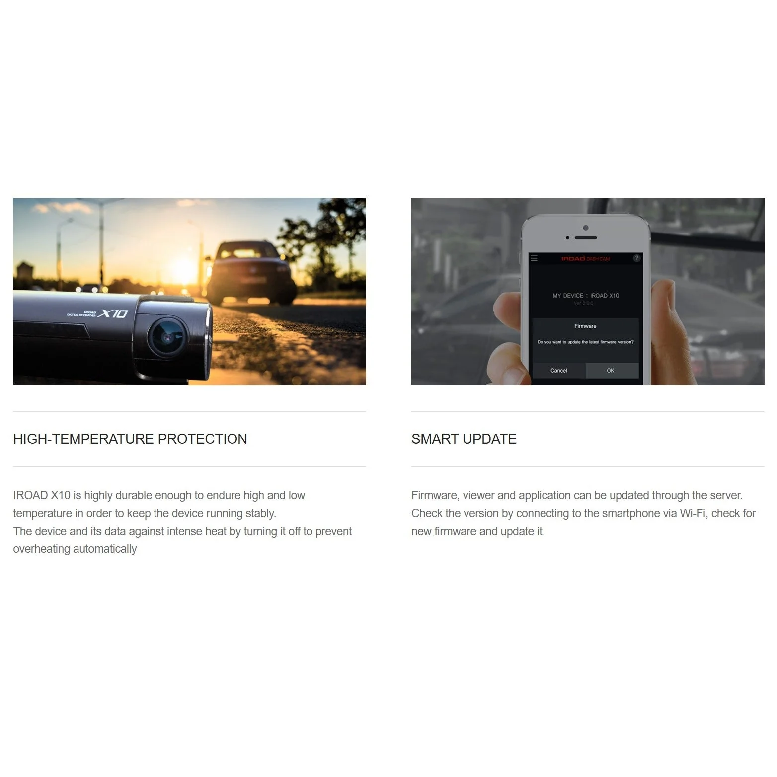 Iroad Dashcam X10 4K UHD 32GB Front & Rear (Made in Korea) - Image 22