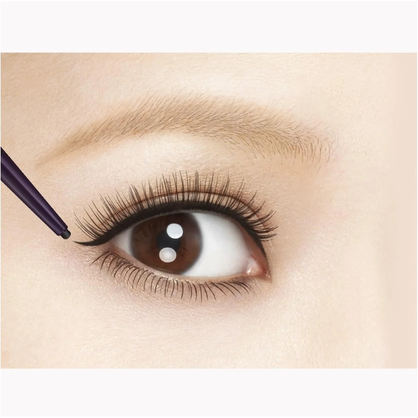 Kiss Me Heroine Make Long Stay Sharp Gel Liner #01 Deep Black - Image 3