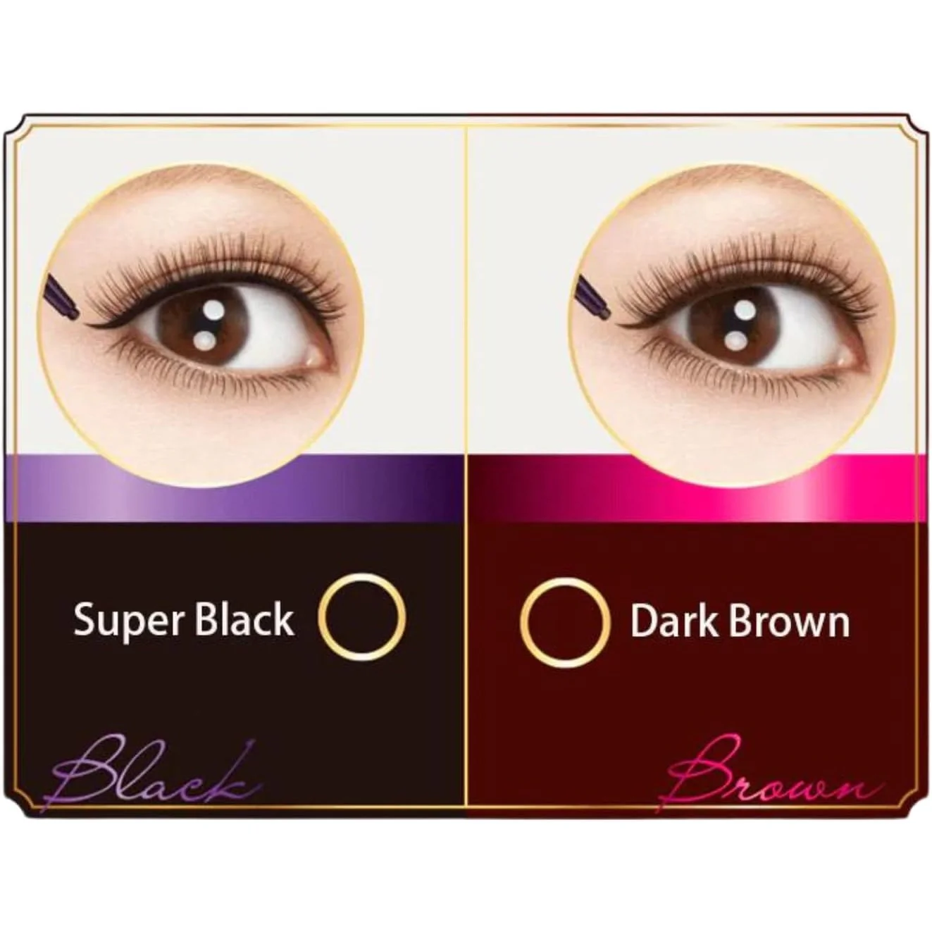 Kiss Me Heroine Make Long Stay Sharp Gel Liner #01 Deep Black - Image 4