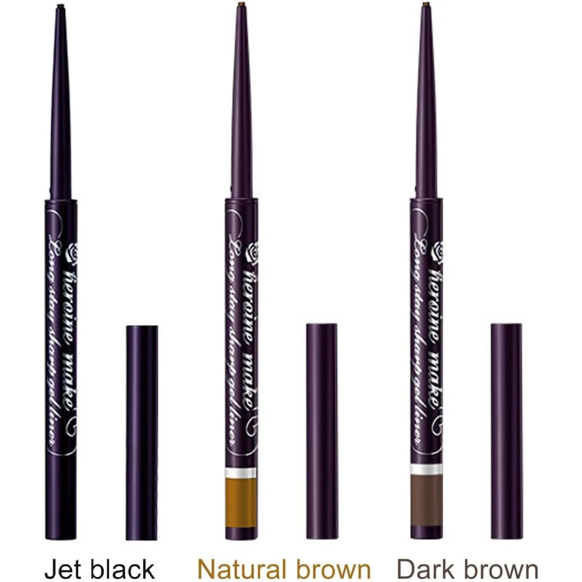 Kiss Me Heroine Make Long Stay Sharp Gel Liner #03 Natural Brown - Image 7