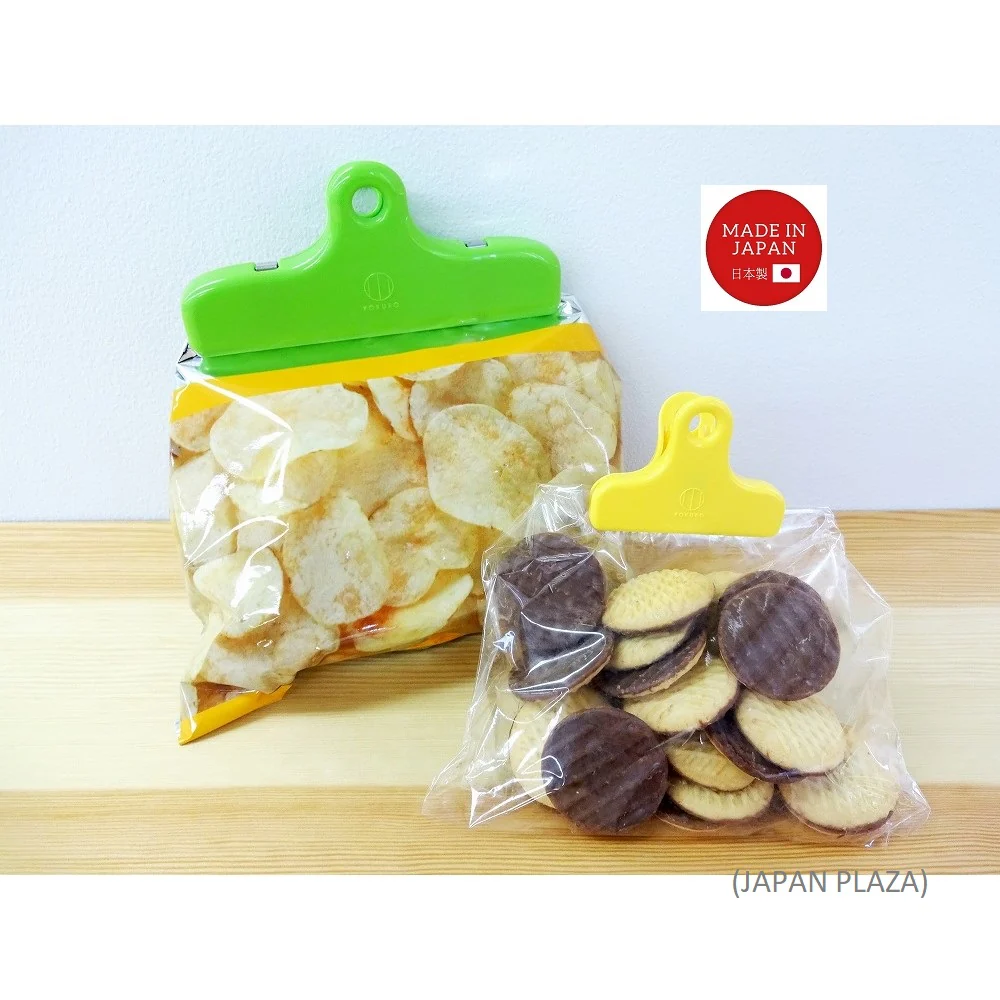 KOKUBO Food Bag Clip 2pcs (Made in Japan) - Image 3