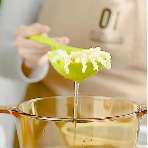 KOKUBO Ladle with holes and stopper 30cm (Made in Japan) - Image 7
