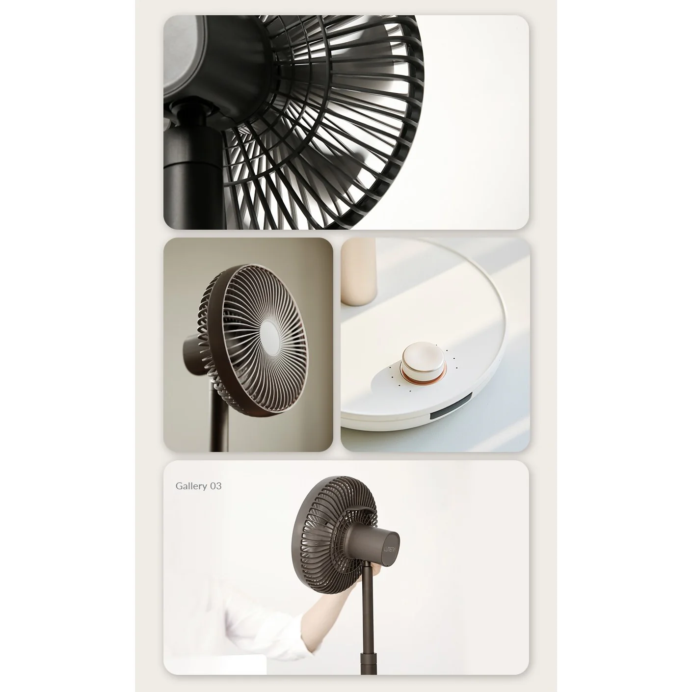 Korea LUMENA Fan Prime 2nd generation "Wireless" fan - 7 inches - Image 31