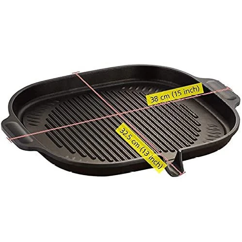 Korean BBQ IH Square Plate 38x32.5cm (Made in Korea) - Image 8