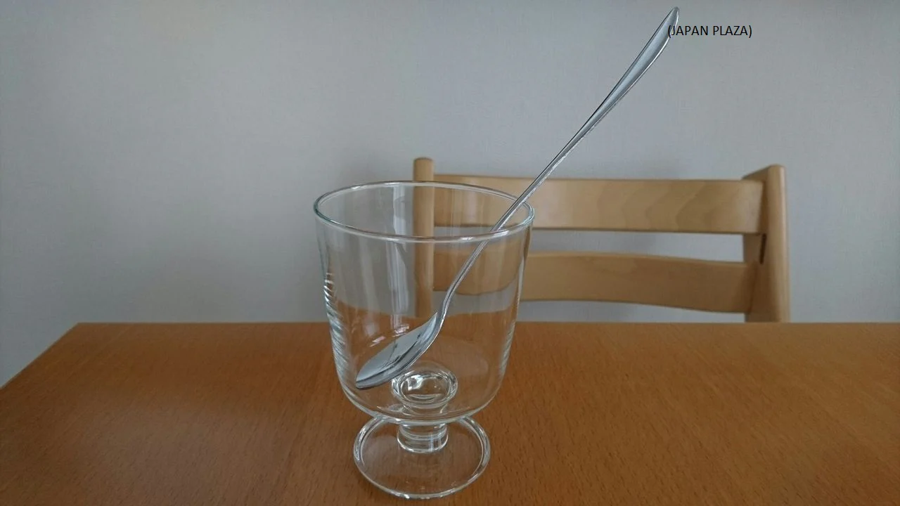 Long Stainless Steel Spoon 19.5cm (Made in Japan) - Image 3