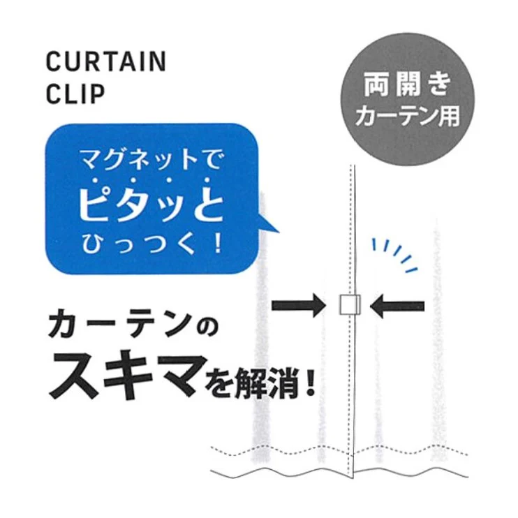 Magnet Curtain Prevention Clip - Image 2