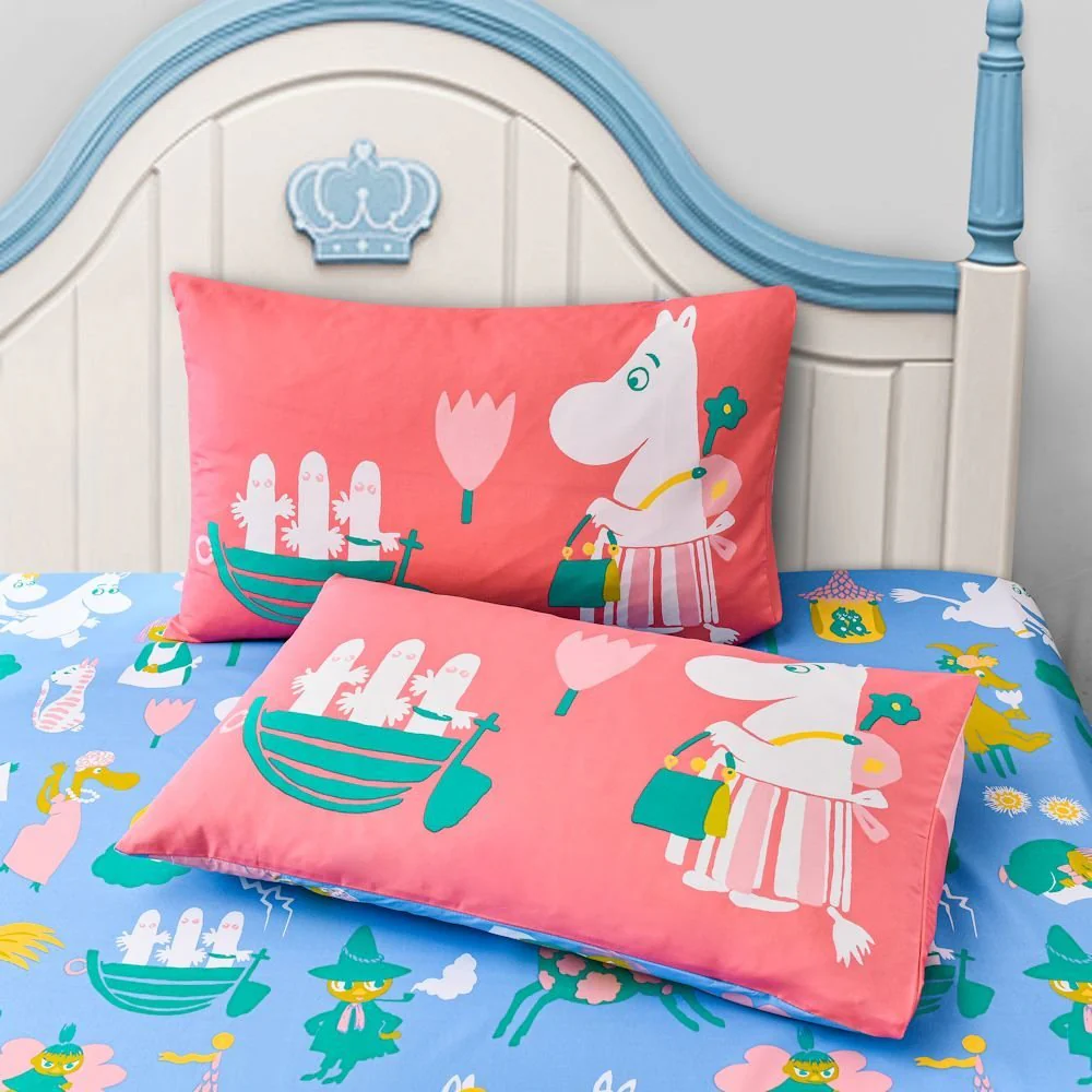Moomins (Fitted Sheet + Pillow case + Quilt Cover) - Image 5
