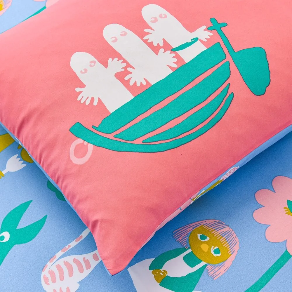 Moomins (Fitted Sheet + Pillow case + Quilt Cover) - Image 6