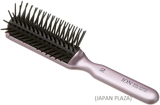 Negative Ions Hair Brush Pink (Made in Japan) - Image 5