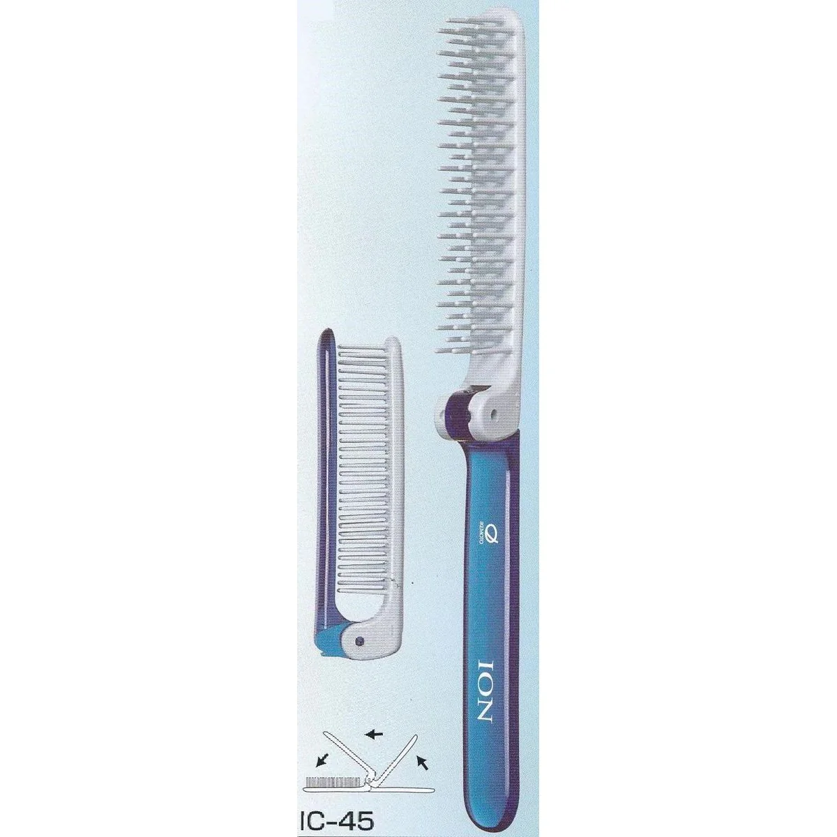Negative Ions Slim Hairbrush (Made in Japan) - Image 5