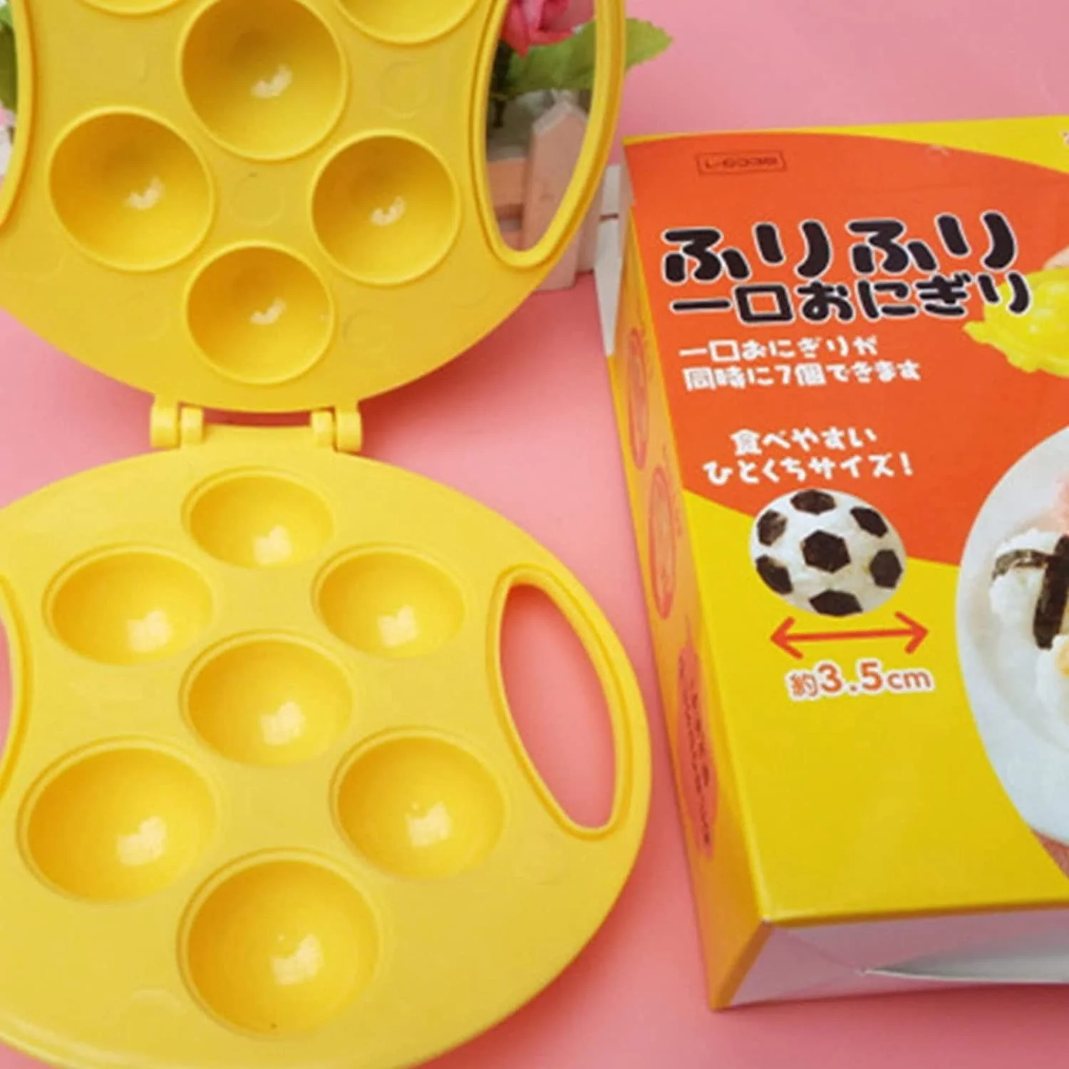 Onigiri Round Shaped Sushi/Potato Salad/Meatball Maker (Made in Japan) - Image 11